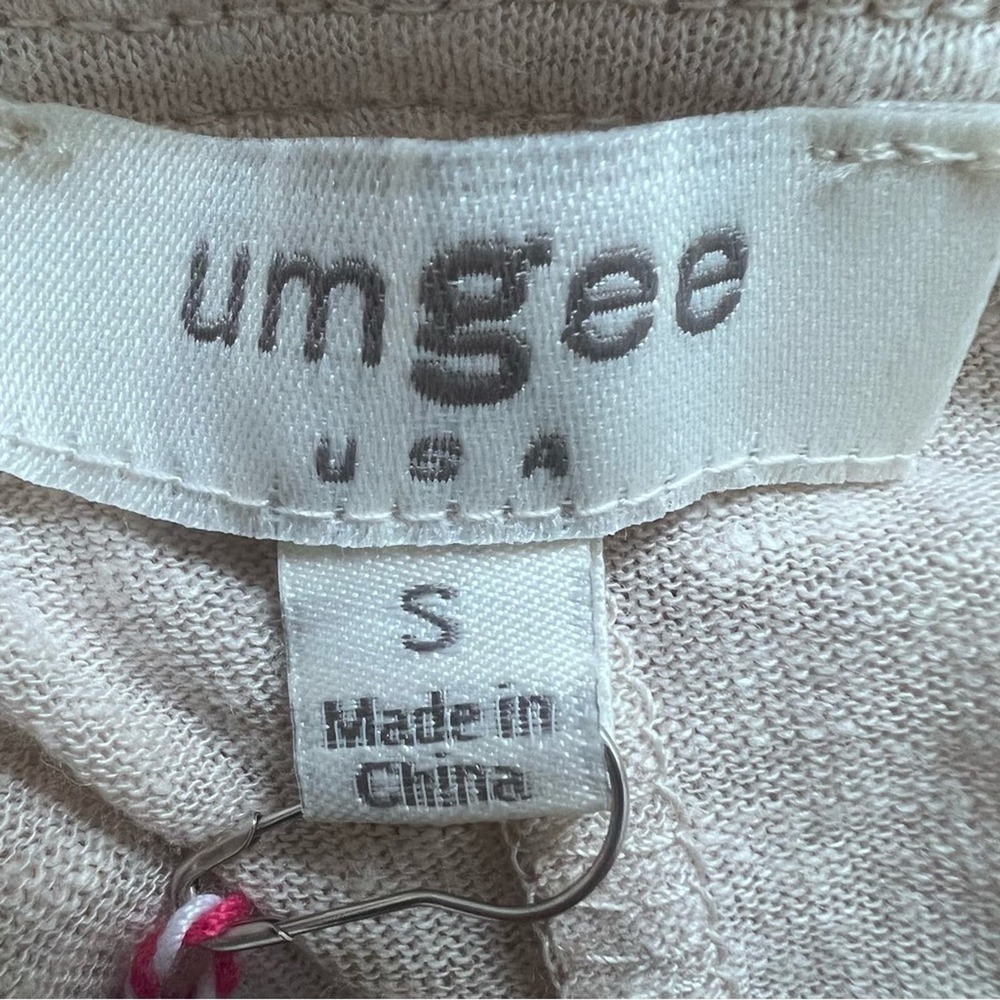 NWT Umgee Linen Blend Cheetah Print Lightweight Boho T-shirt Mini Dress S - Picture 9 of 12